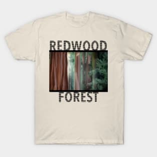 Redwood Forest Painting T-Shirt